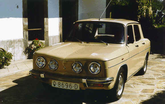 Renault 8 de Jos Nicolas, Asturias.