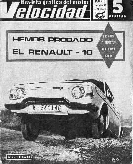 Portada Velocidad noviembre 1966