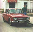 Renault 10 de Abel, Santander: ...tenemos guardadito en el garaje un Renault 10 granate que fue propiedad de mi abuelo cuya matrcula es M - 652684. Es un coche al que tengo un especial cario...