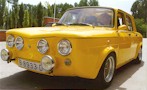 Maravilloso y espectacular Renault 8 TS de Jordi Caas. La atraccin de Vic.